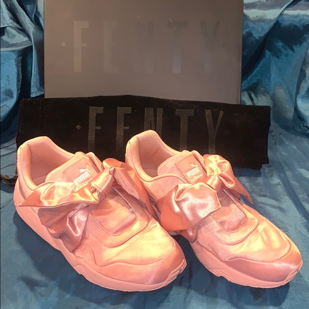 Pink Bow Fenty Puma by Rihanna
